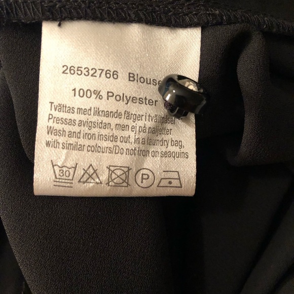 MAC Scott long sleeve sequence collar/Rhinestone buttons size 42 - Picture 3 of 3